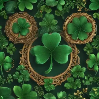shamrock clipart