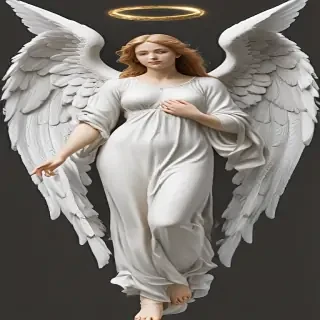 clipart of angels with wings