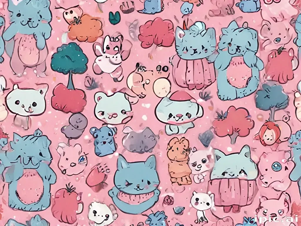 aesthetic wallpaper cartoon