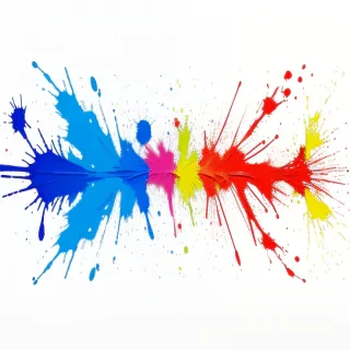 paint splatter transparent
