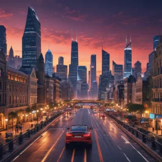 city wallpaper iphone