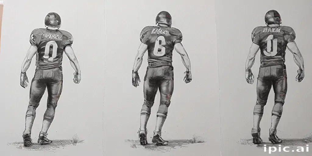 football drawing