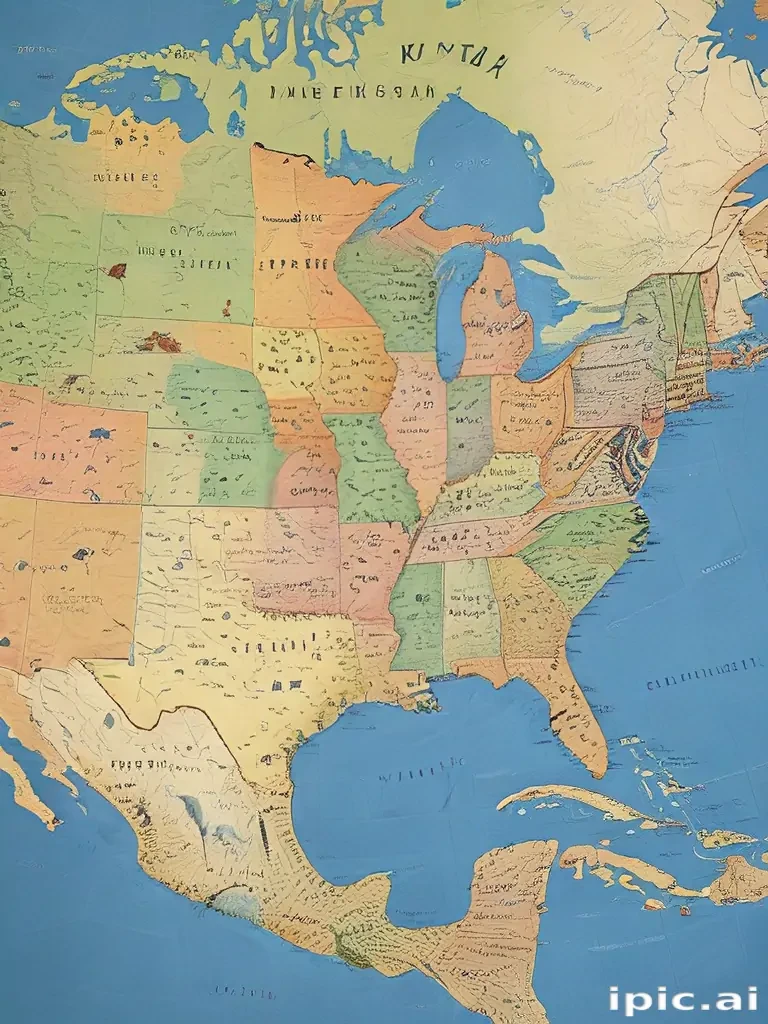america map
