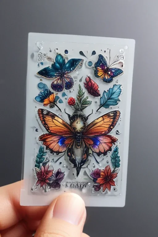 aesthetic transparent stickers