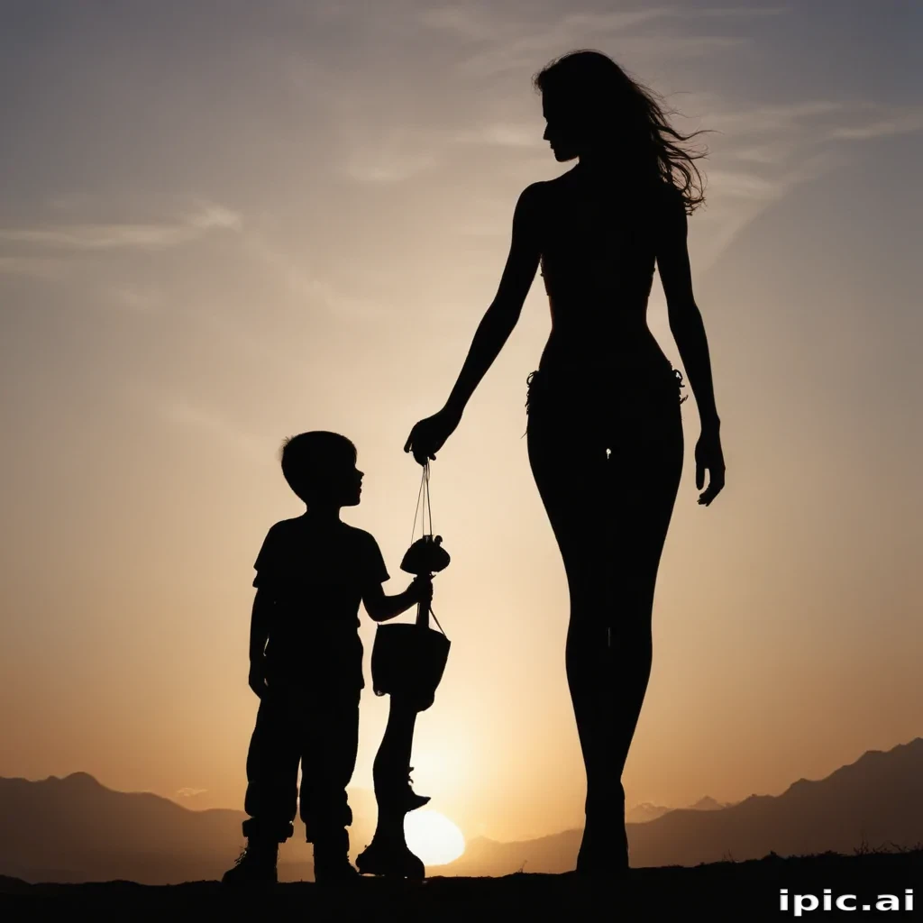 silhouette people png