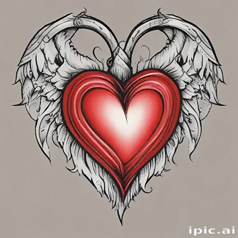 heart tattoo png