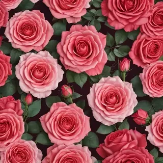 roses background