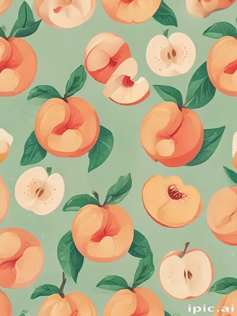 cute peach background