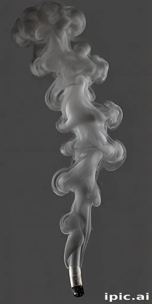 smoke no background