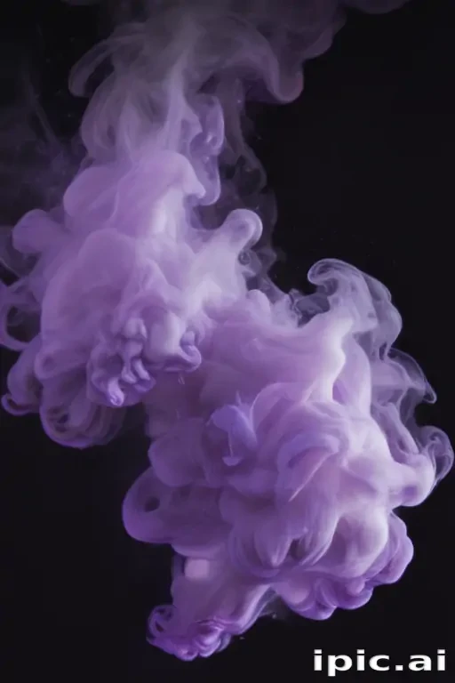 purple smoke png