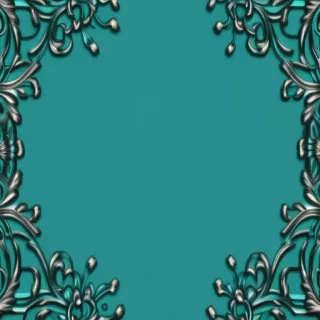 aesthetic teal background