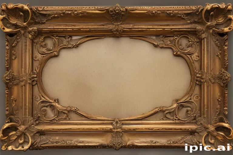 antique frame png