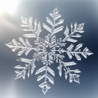 snowflake background transparent