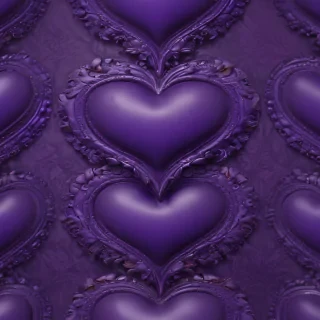 purple heart pattern wallpaper
