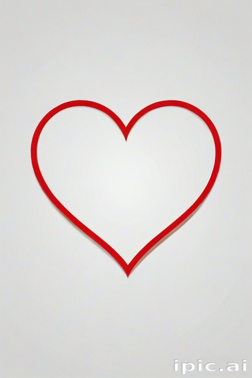 outline heart png