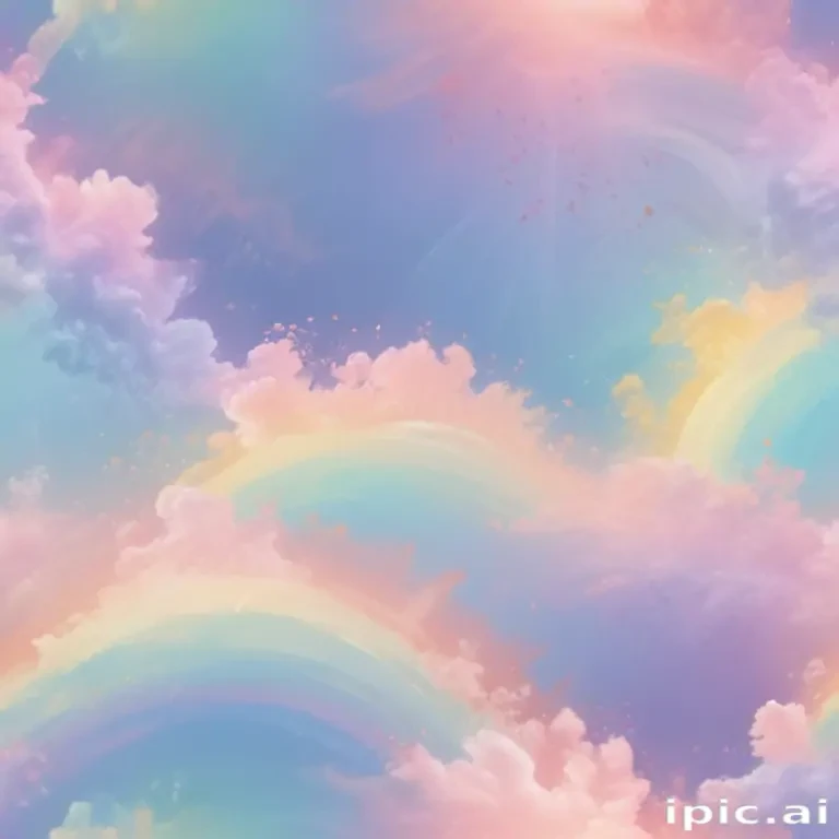 pastel rainbow bg