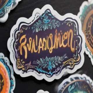 stickers with transparent background
