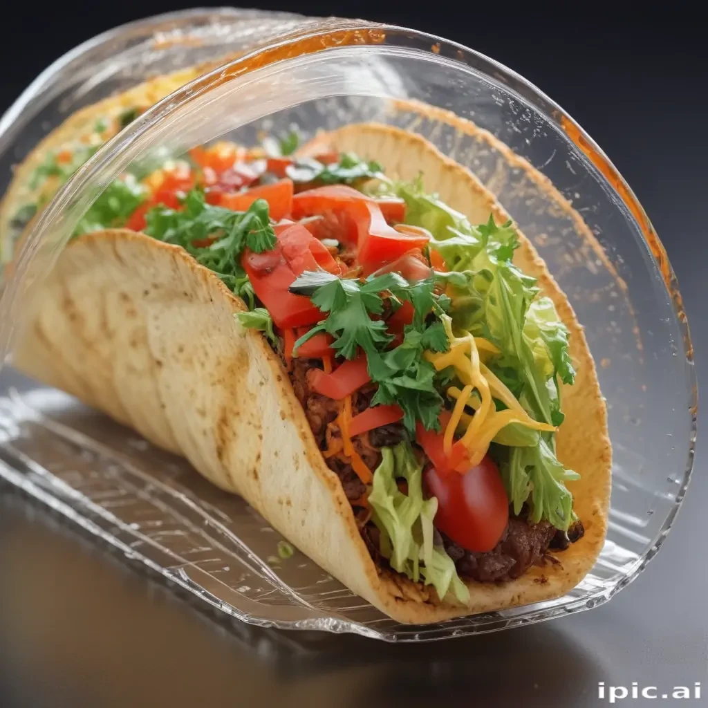 transparent taco