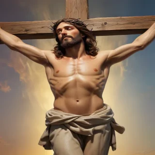 image of jesus on the cross