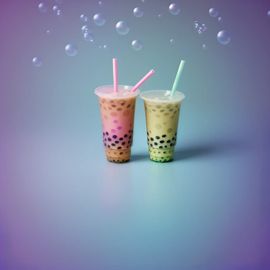 bubble tea background