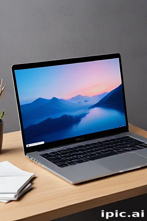 laptop computer mockup