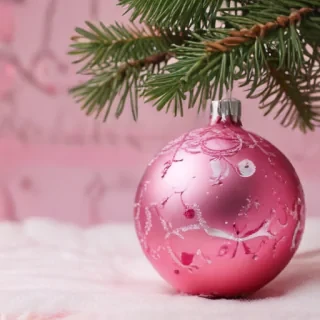 cute pink christmas wallpaper