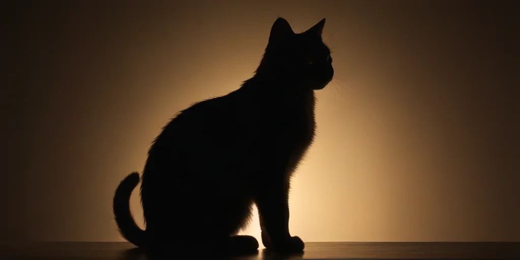 cat silhouette png