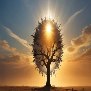 transparent sun