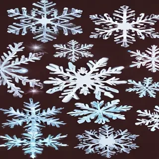 free snowflake clip art