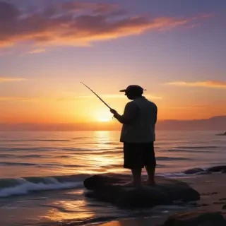 rod in fishing