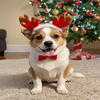christmas pet pics