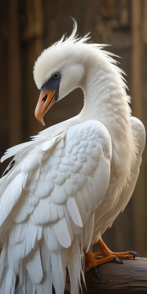 preening