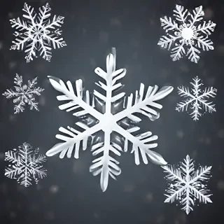 snowflake clipart transparent background