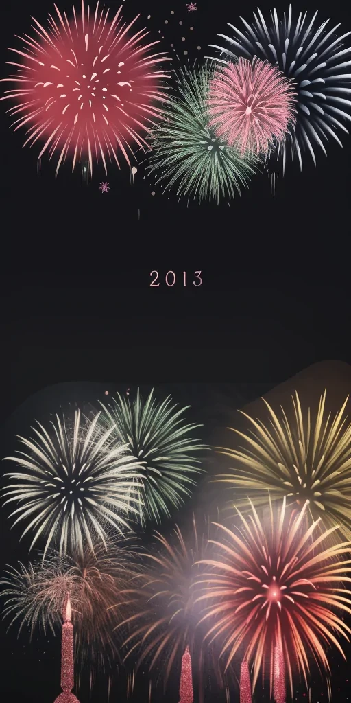 new years background aesthetic
