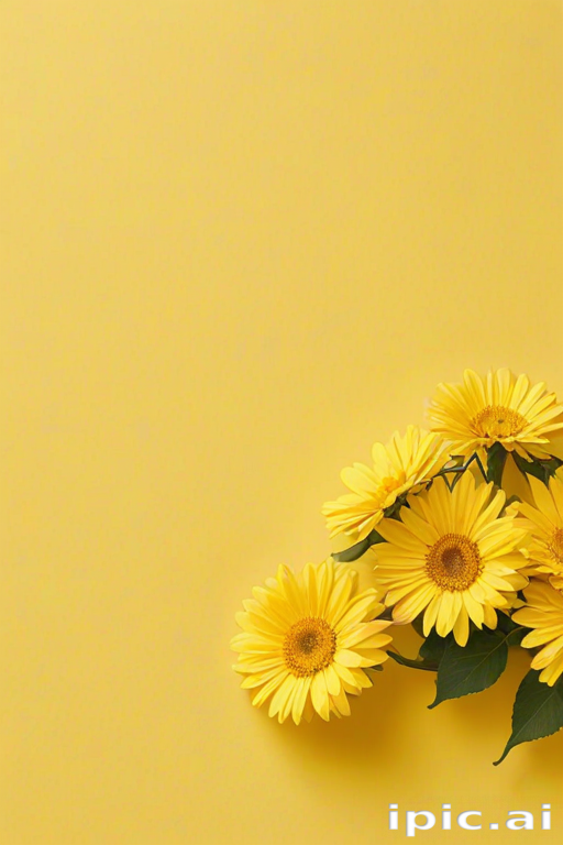 aesthetic yellow background
