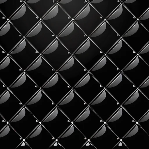 black checkered background