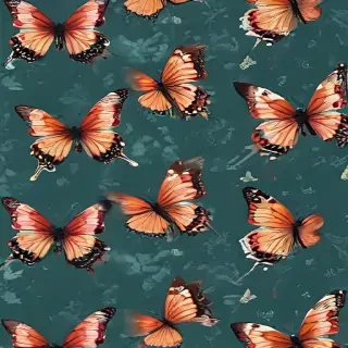 butterfly wall paper