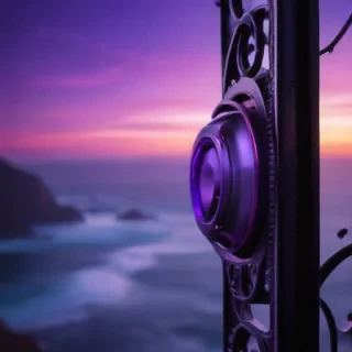 purple lock screen