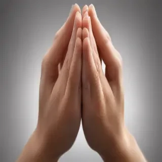 pray hands png
