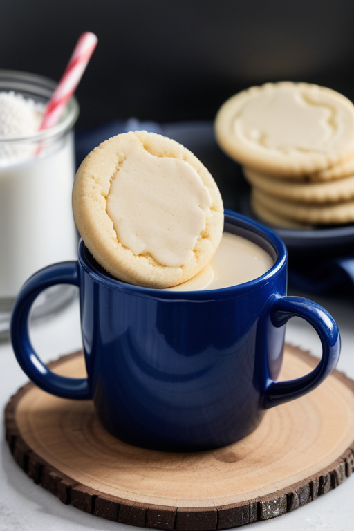 sugar cookie in a mug