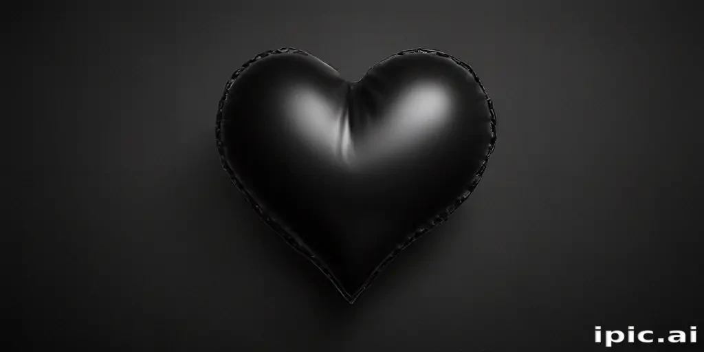 black heart pic