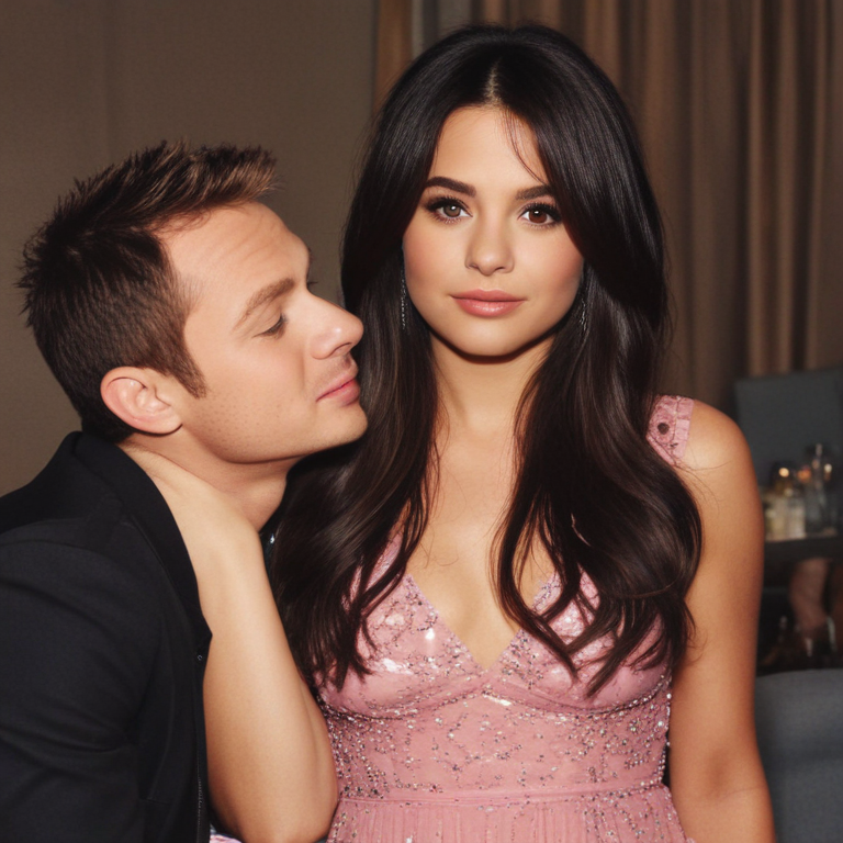 barney with selena gomez and demi lovato