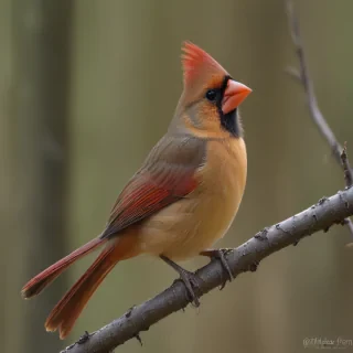 female cardinal