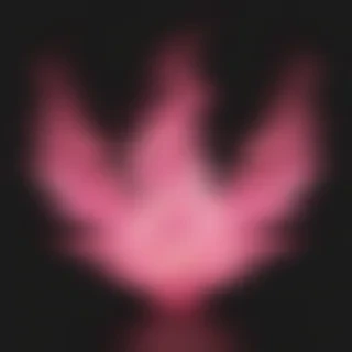 pink flames png