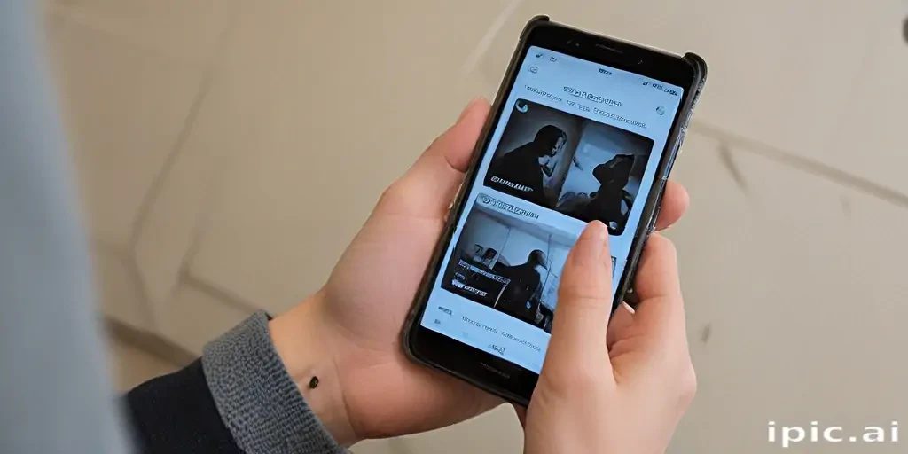 person holding phone