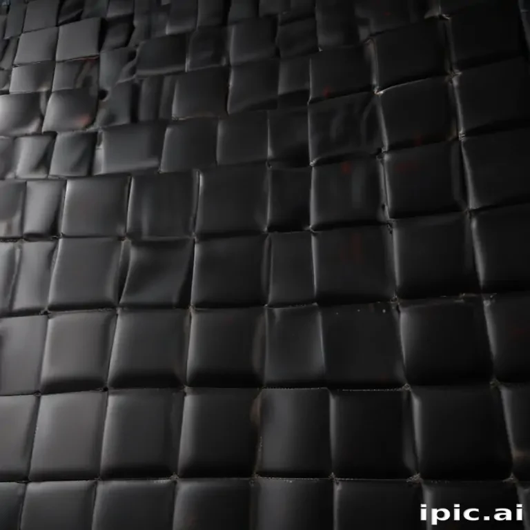 black checkered background