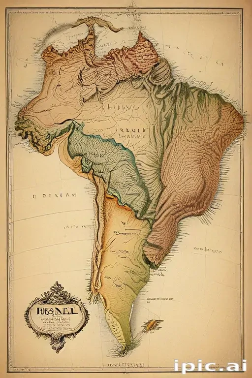 map of brazil