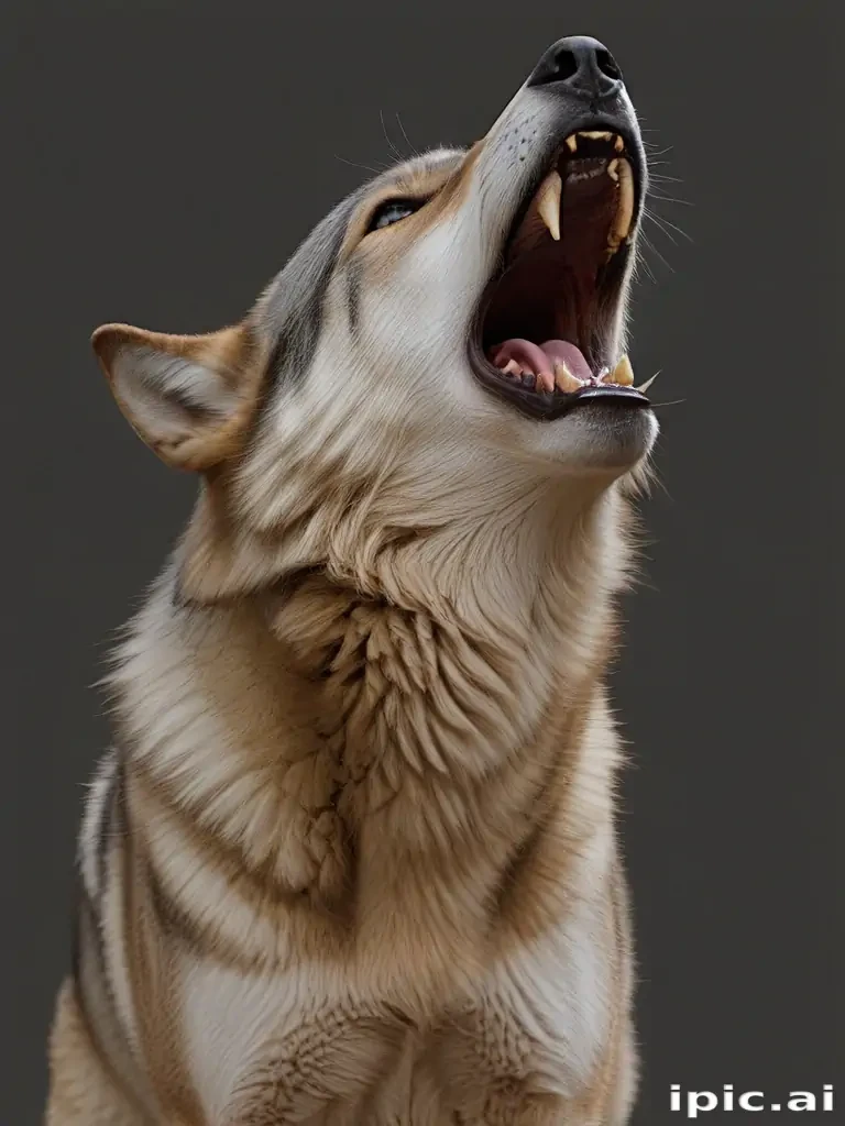 wolf howl png