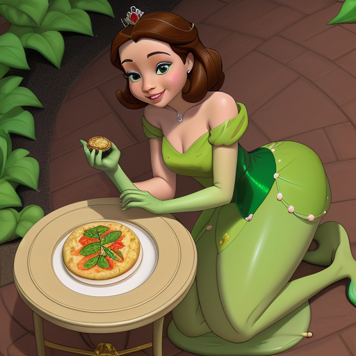 the princess and the frog food