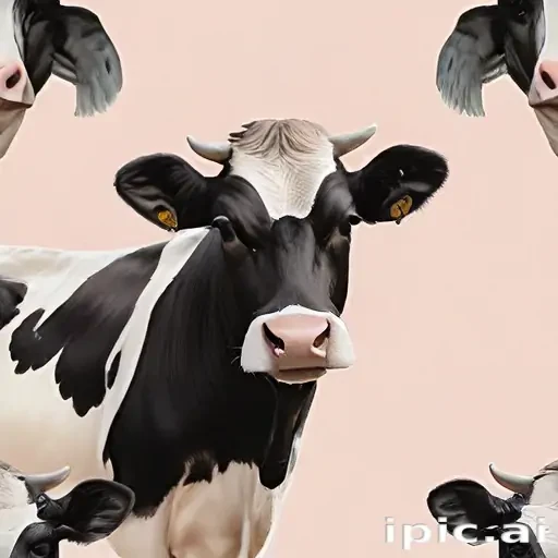 aesthetic cow print wallpaper